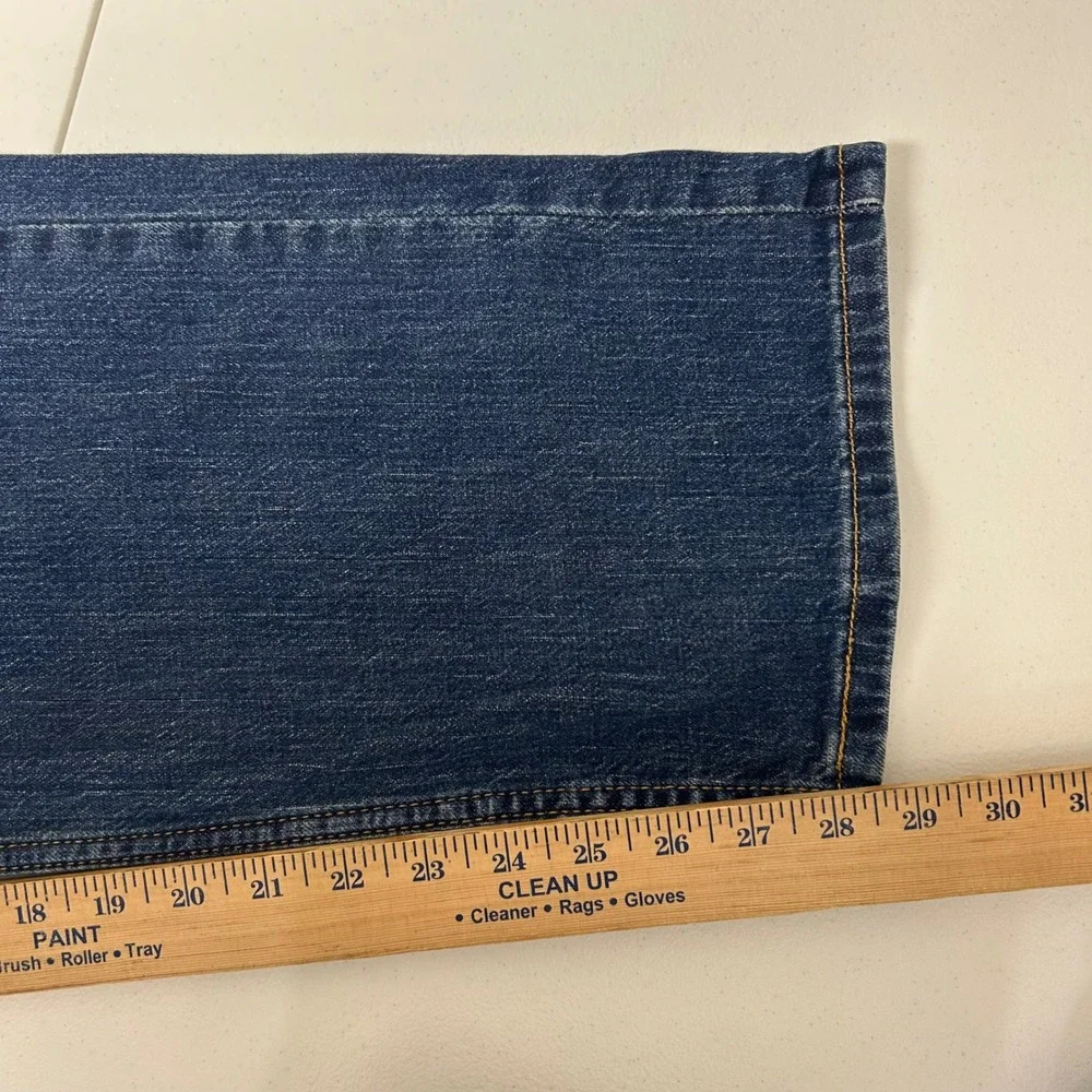 Levi's 505 Regular Fit Jeans Mens 38x30 Blue Medium Wash Straight Leg